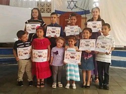 Entrega de diplomas escuelita dominical