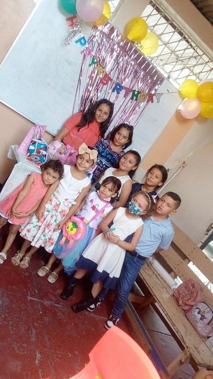 Niños de la escuela dominical