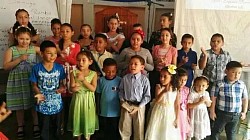 Niños de escuelita dominical